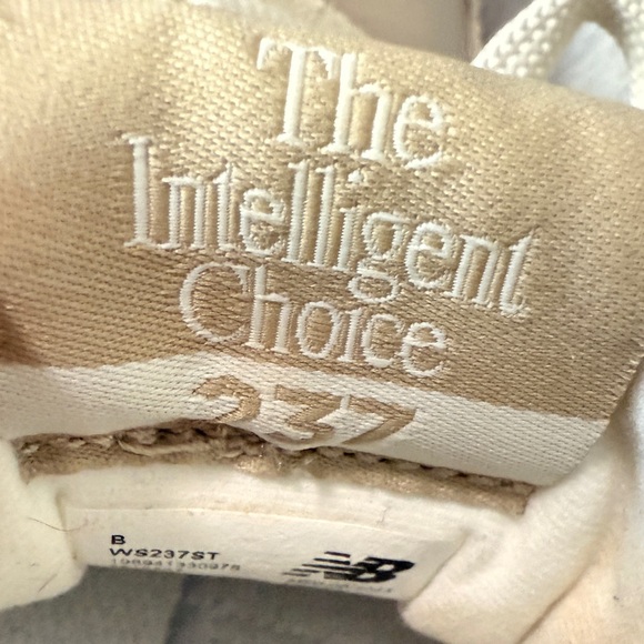 New Balance237 Taupe & Grayish Blue Athletic Sneakers - Picture 6 of 9